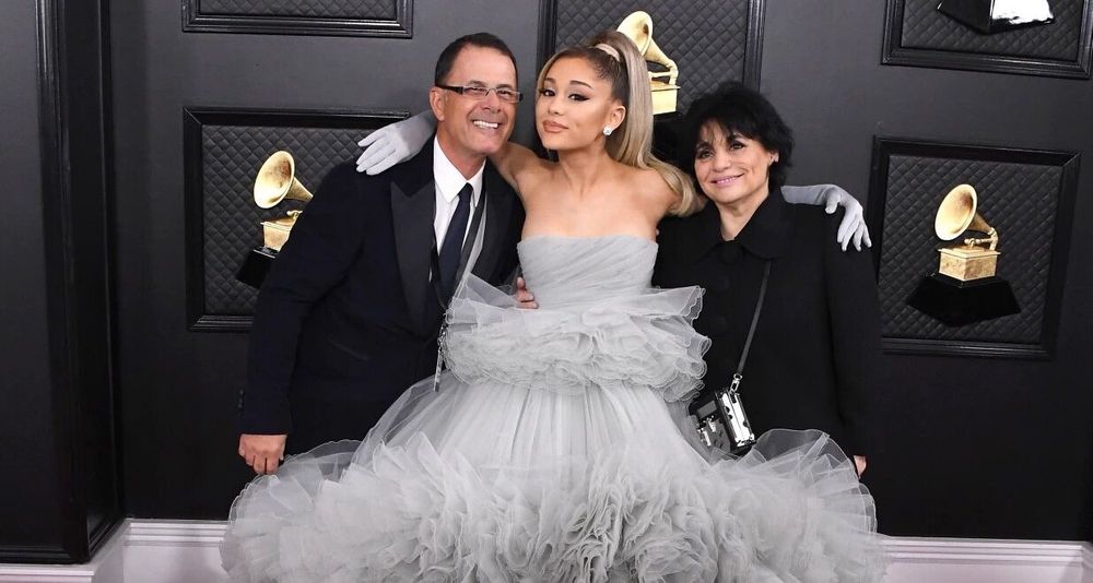 Ariana Grande And Her Parents